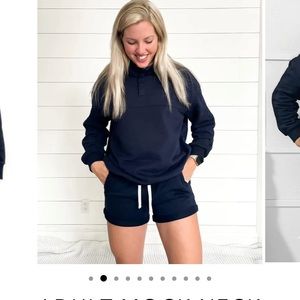 NWT Little Bipsy Mock neck pullover